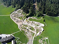 Luftbild 4X Weltcup-Strecke Leogang
Dateiname: UCI_WorldCup_Leogang_2010_4Xoverviewpicture.jpg