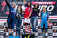 Specialized SRAM Enduro Series Gesamtwertung Damen 2014
Dateiname: Awards_Ceremony_Pro_Women_-_SSES_Leogang_Saalbach_2014.jpg