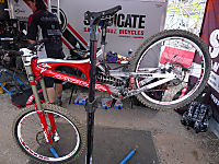 Greg Minnaar's V10 Santa Cruz Syndicate
Dateiname: P1040344-Worldcup-Schladming-Greg-Minnaar-Bike-V10-Santa-Cruz-Syndicate.jpg