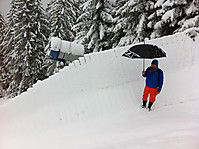 Brenner Downhill 2012 Wallride im Schnee
Dateiname: Bikepark-Tirol-Streckenbegehung-Wallride-Schnee.jpg