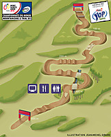MTB Weltmeisterschaften Mt. Sainte Anne - 4X Kurs
Dateiname: mt-sainte-anne-2010-4x-track.jpg