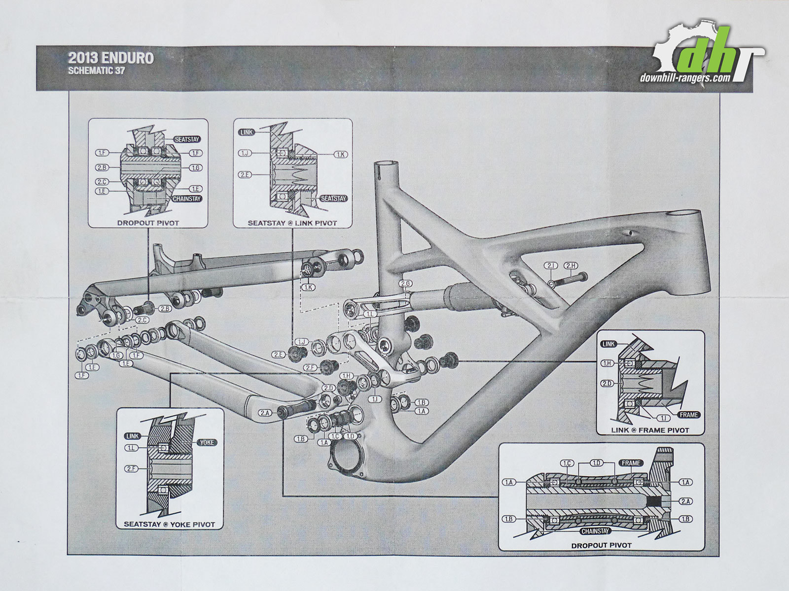 Specialized Enduro 2013 Kugellager Bearings Foto Downhill Rangers