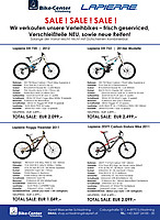 Lapierre Leihbike Sale im Bikepark Schladming
Dateiname: Bikecenter-Schladming-SALE-20141-1.jpg