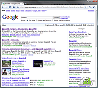 Wikipedia überholt
Dateiname: google-de-suche-downhill-2009-06-30.png